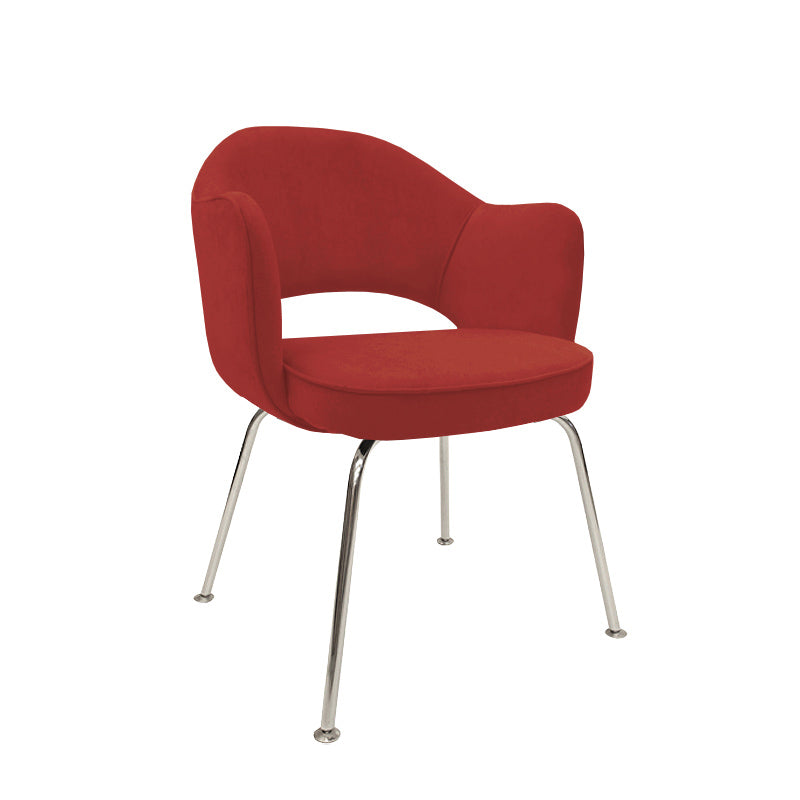 Silla Saarinen Arm Tubular Pana Veluti